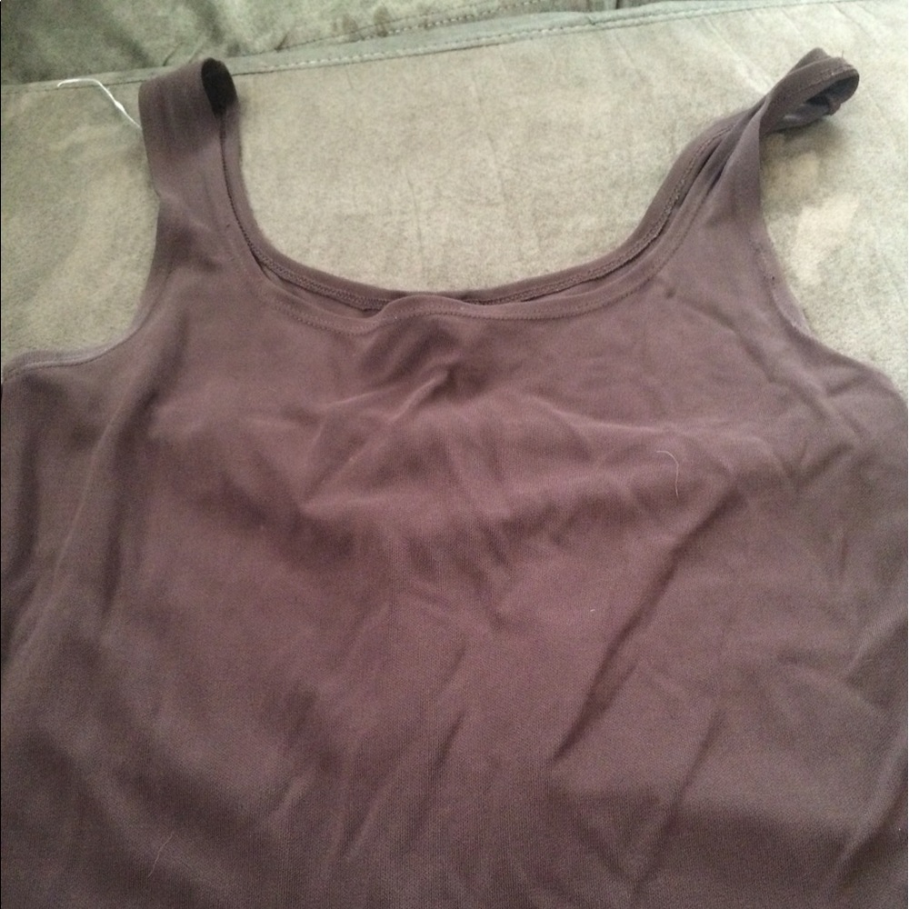 Brown Basic Maxi Dress - image 1